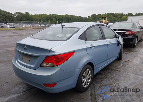 2013 Hyundai Accent Gls z USA, uszkodzony, nr VIN KMHCT4AE9DU347746